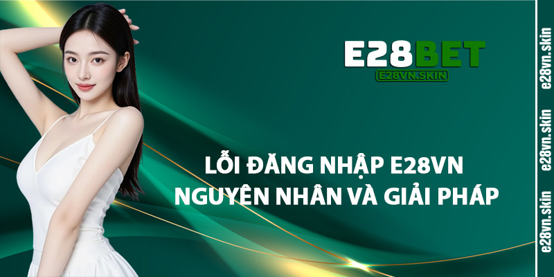 Lỗi Đăng Nhập E28vn Nguyên Nhân Và Giải Pháp